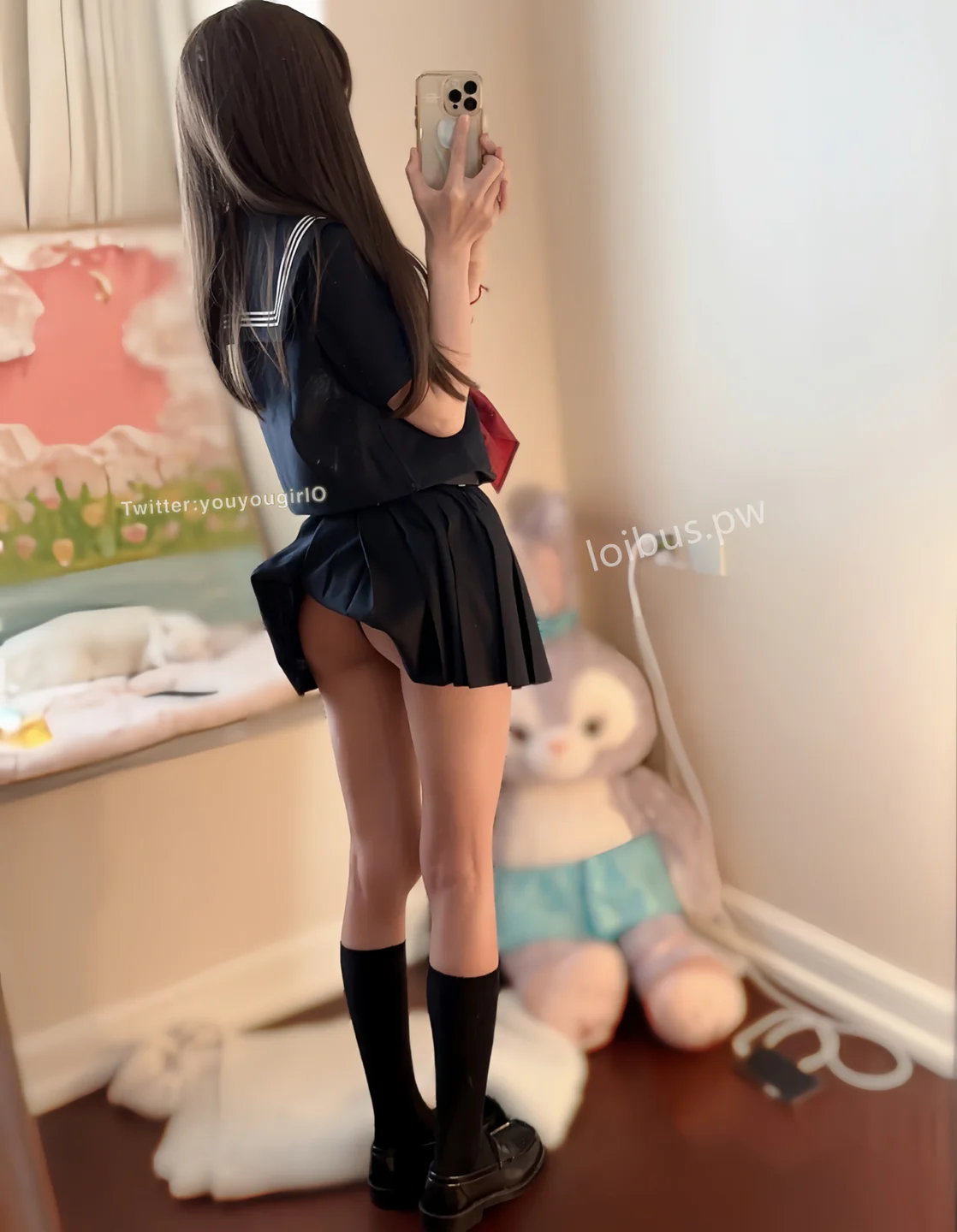 neko酱 - 少女JK [38P,3V-317MB] tg@simisebaisi 【丝足阁】029.webp